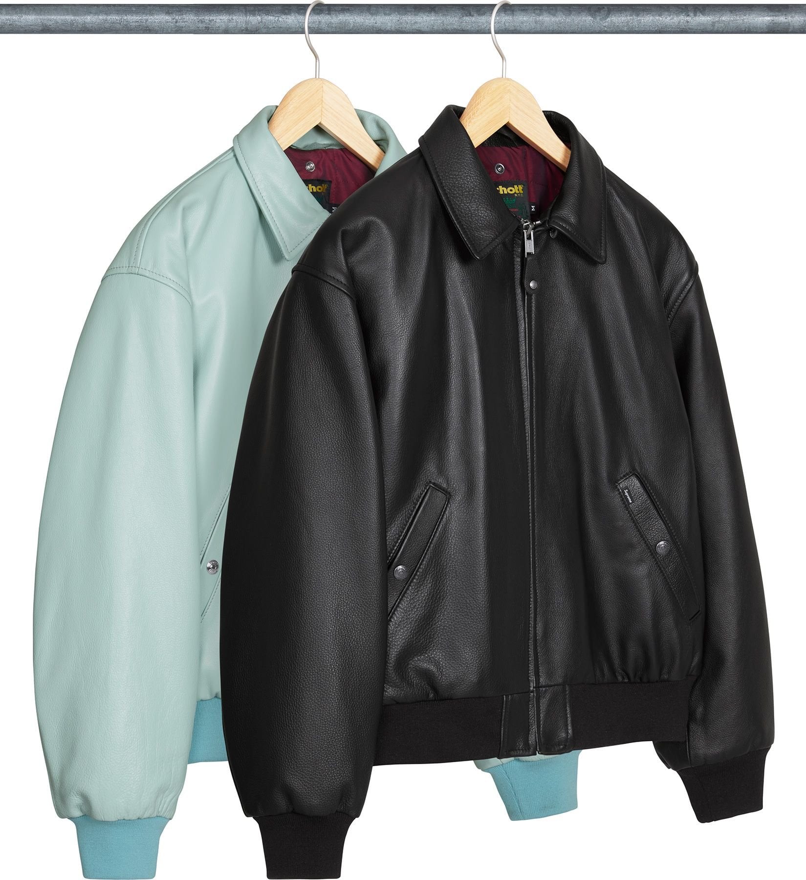 Supreme®/Schott® Shearling Collar Bomber Jacket